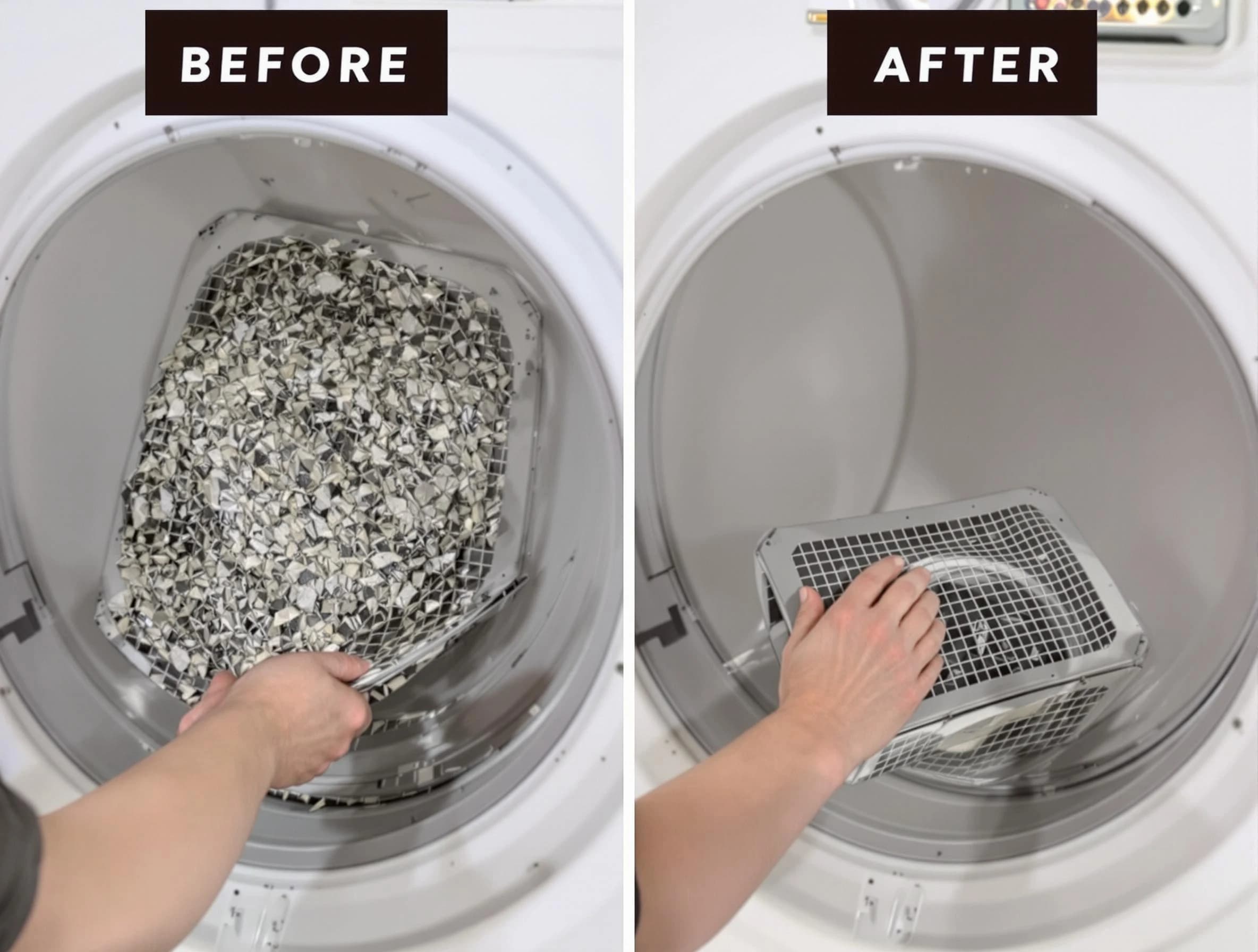 Professional lint trap cleaning by Lone Tree Dryer Vent Cleaning in Lone Tree