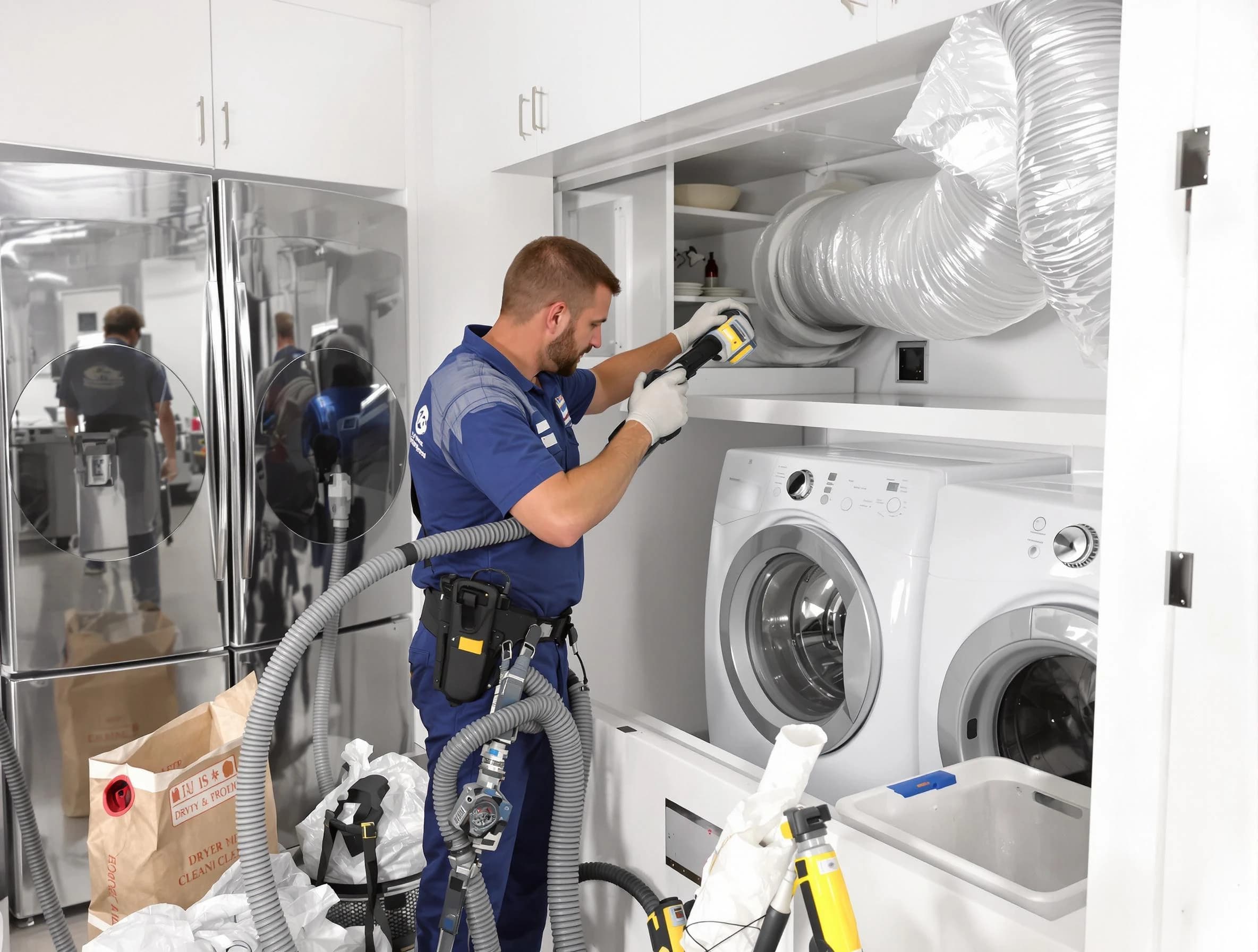 Professional duct cleaning by Lone Tree Dryer Vent Cleaning in Lone Tree