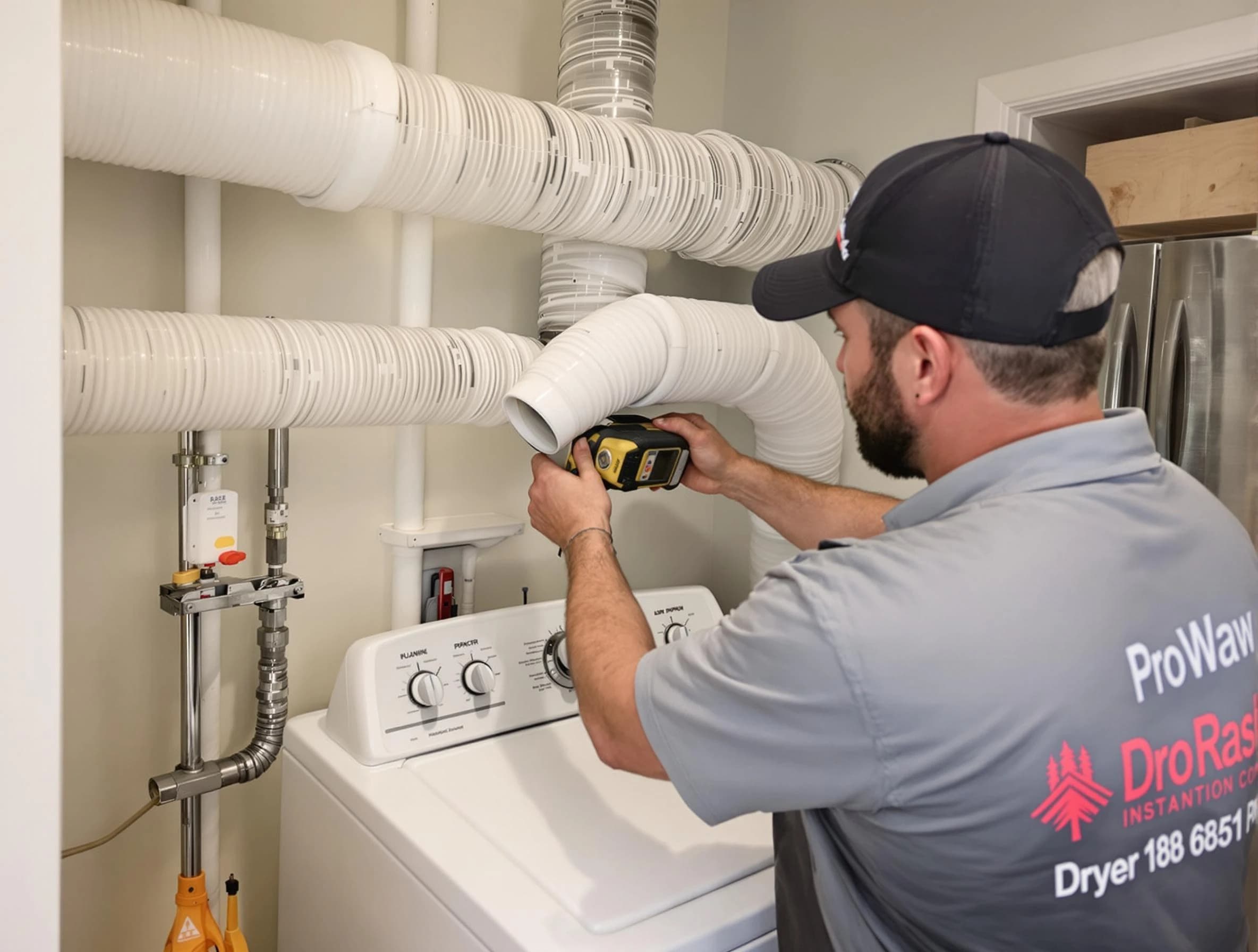 Professional dryer vent hose installation by Lone Tree Dryer Vent Cleaning in Lone Tree