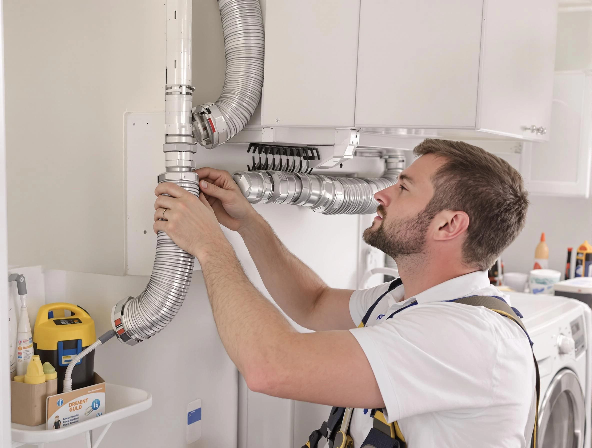 Professional dryer vent repair and installation by Lone Tree Dryer Vent Cleaning in Lone Tree