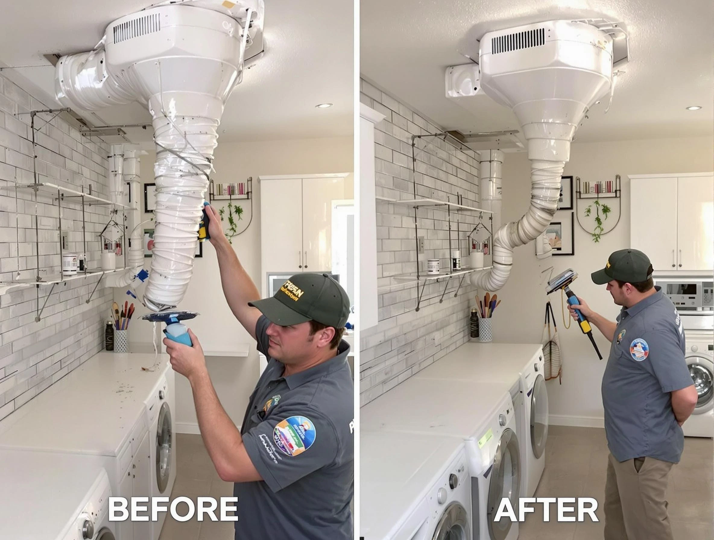 Professional dryer exhaust vent cleaning by Lone Tree Dryer Vent Cleaning in Lone Tree